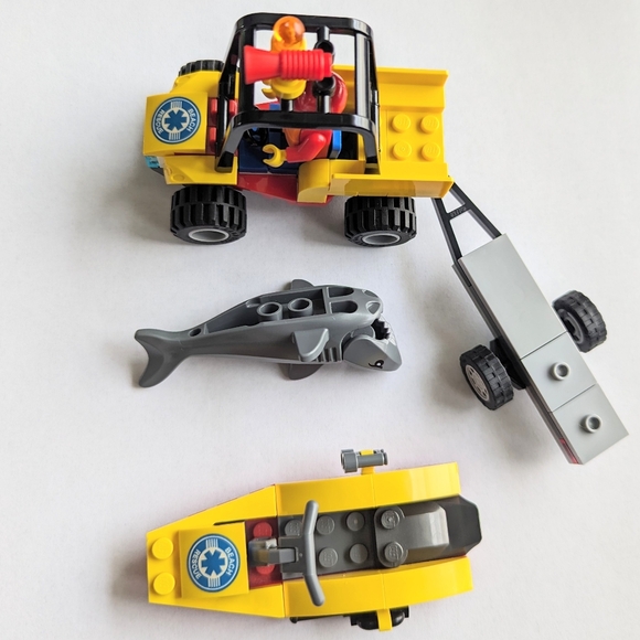 SOLD LEGO City Beach Rescue set - Picture 2 of 4